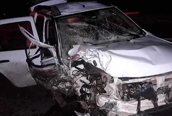 Dur ihtarına uymayan sürücü ters şeride girdi, kaza yaptı