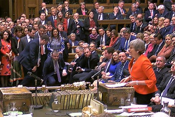 ngiltere Parlamentosu, ikinci kez Brexit Anlamasn reddetti