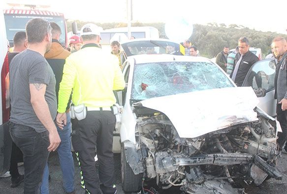 Trafik kazası; 2’si ağır 4 yaralı