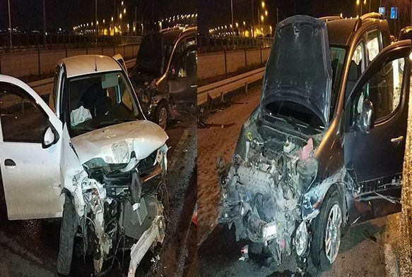 Trafik kazası: 6 yaralı