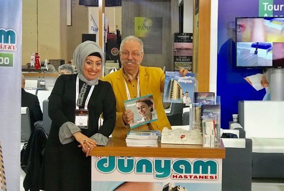 Hestourex 2019 Dünya Sağlık Fuarı'nda Dünyam Hastanesi Standına İlgi