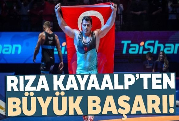 Rıza Kayaalp finalde !