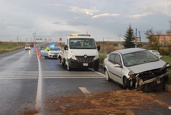 Kayseri'de Trafik Kazası: 4 Yaralı