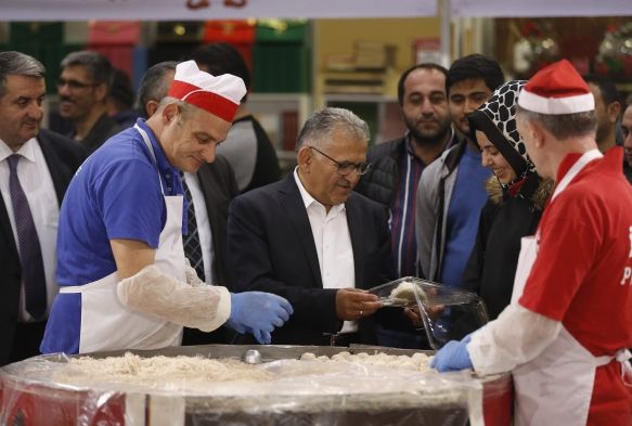 Bakan Bykkl halkla birlikte, Ramazan etkinliklerinde