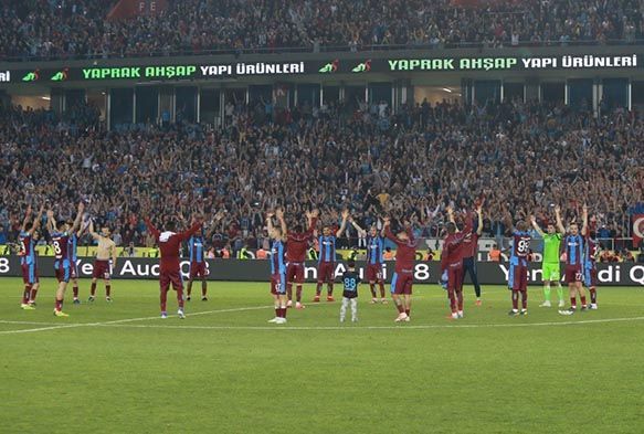 Trabzonspor, liderin ardından en iyi iç saha takımı oldu