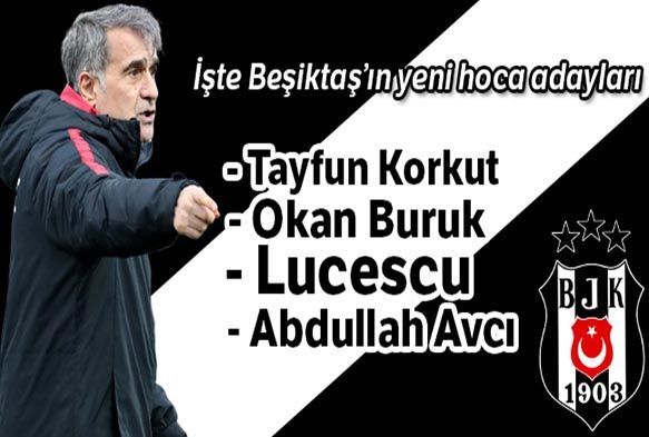 Beikta'ta teknik direktr harekat balyor