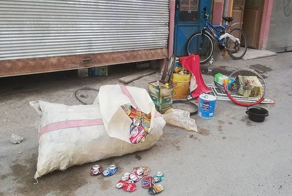 Alkol paras vermeyen babasn darp etti