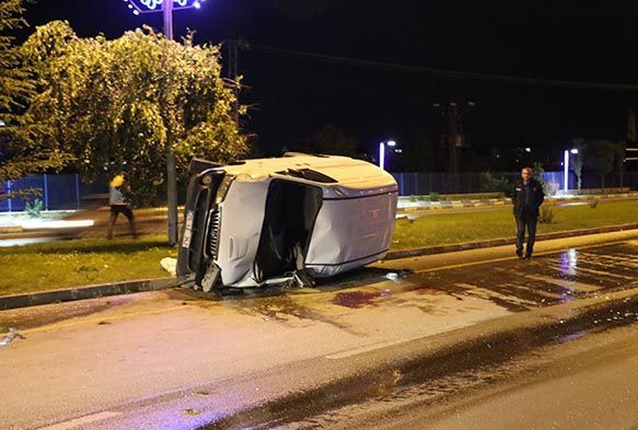 Alkollü sürücü dehşet saçtı