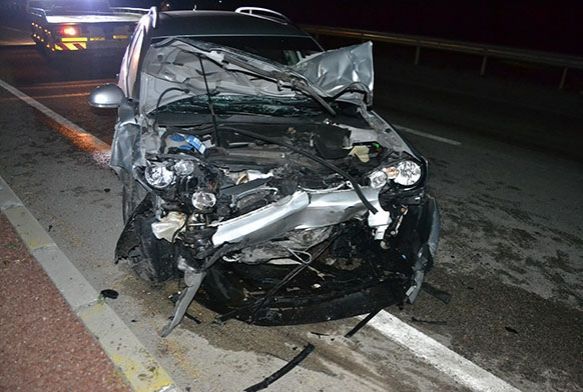 Trafik kazas: 8 kii yaraland