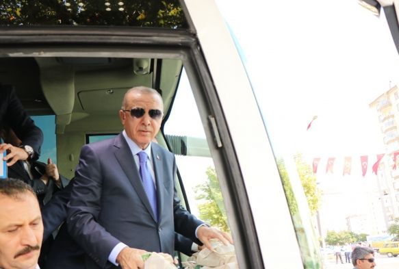 Cumhurbaşkanı Erdoğan Kayseri'de