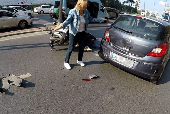Kasap et, koyun can derdinde dedirten kaza