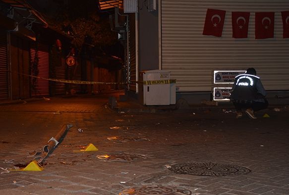 ki kii arasndaki silahl kavga kanl bitti: 1 yaral