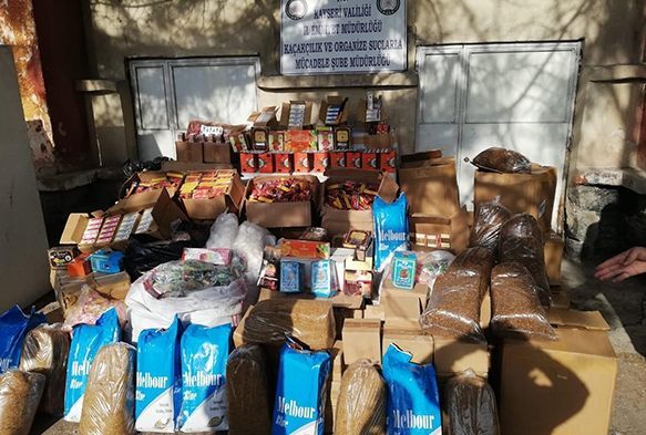 Kayseri'de kaak ttn operasyonu: 1 gzalt