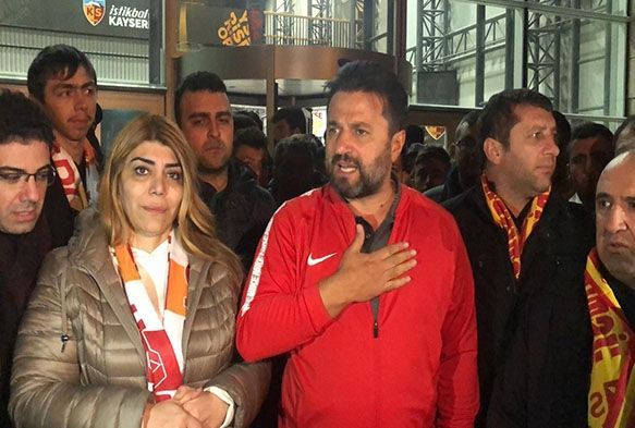  Kayserispor taraftar moral verdi