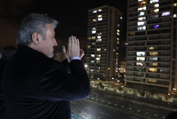 Başkan Palancıoğlu'ndan sağlık çalışanlarına gönülden destek