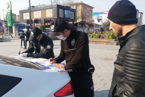 Sokaa kma yasana uymayanlara ilk cezalar yazld