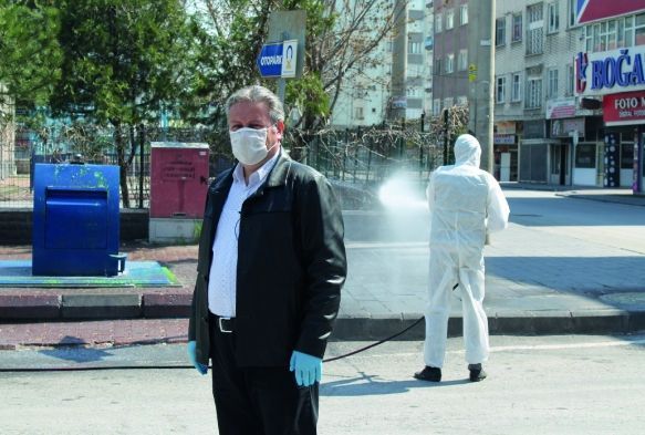 Maske ve eldivenler zel atk kutusunda toplanacak