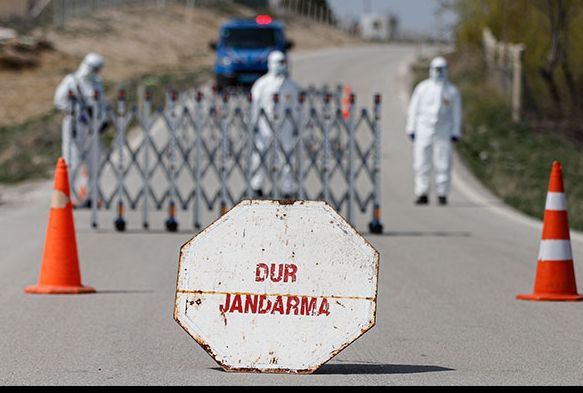 58 ildeki 227 yerleim yerinde karantina uygulanyor