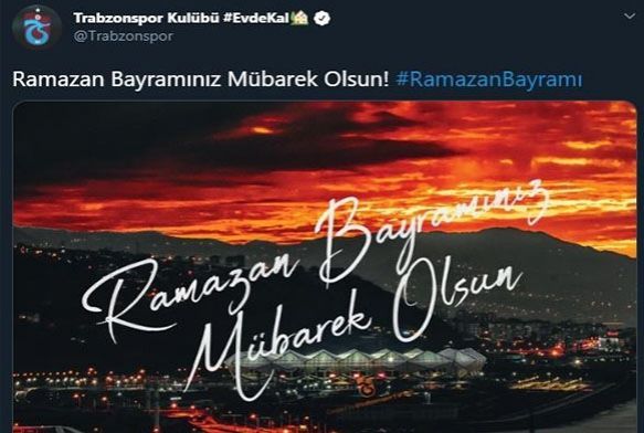 Sper Lig ekiplerinden bayram mesajlar