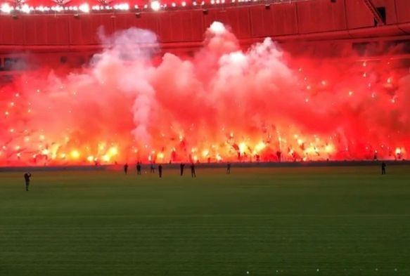 Bursaspor'dan görkemli kutlama