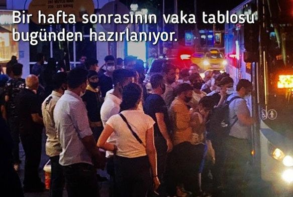 Yeni vaka saylarn bugn uyguladmz tedbirlerle drelim