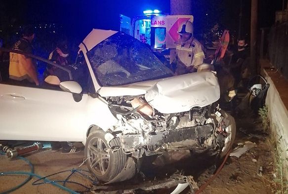 Kontrolden kan ara kaza yapt: 3 l, 1 ar yaral