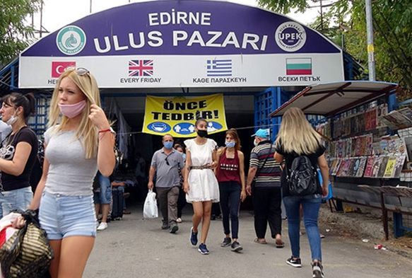 Bulgar turistler alverie kotu