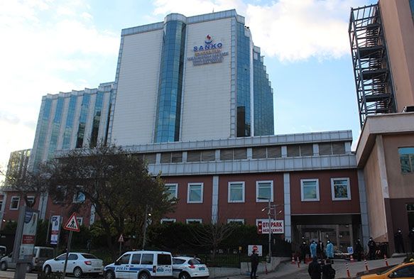 Sanko niversitesi COVD 19 youn bakm nitesinde yangn: 8 l