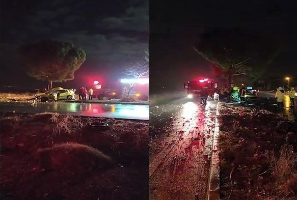 Annesini ziyarete giden kz ve arkada kazada can verdi