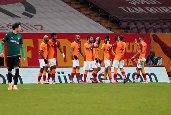 Galatasaray evinde 7 matr yenilmiyor