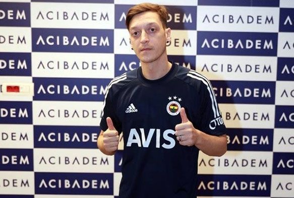 Mesut zil, ilk antrenmanna kt