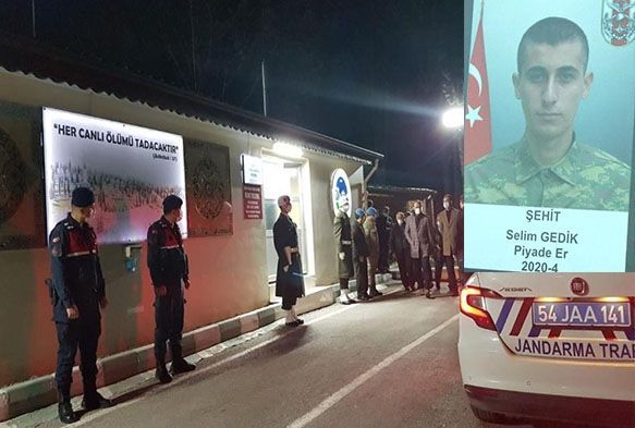 ehit Gedikin naa Sakaryaya getirildi