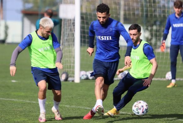 Trabzonspor, Gaziantep FK ma hazrlklarna ara vermeden balad