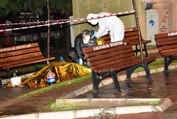 Parkta ölü bulundu