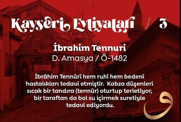 Kayseri Evliyalar: brahim Tennur