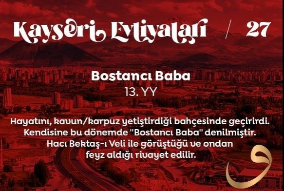 Bostancı Baba (Çelebi) ve Zaviyesi