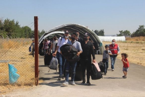 Ülkelerine giden Suriyelilerin sayısı 2 bini buldu
