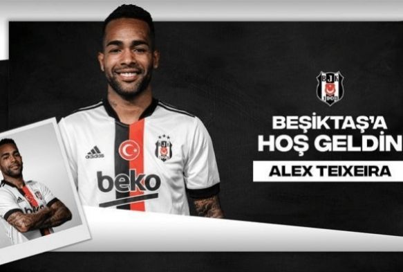 Alex Teixeira resmen Beikta'ta
