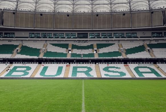 Ligin en yksek kapasiteli stadyumu Bursaspor'un