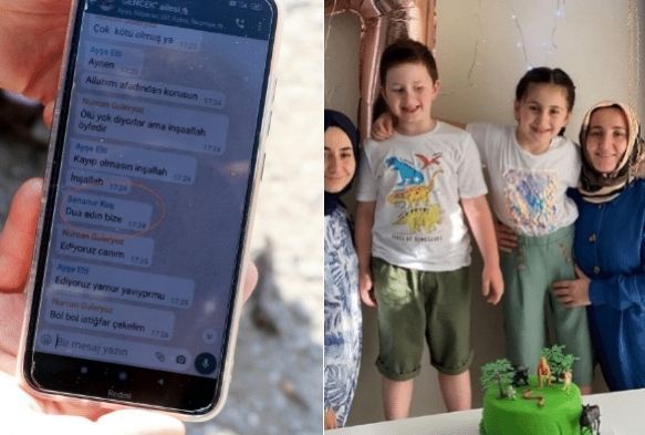 'O mesajdan sonra haber alamadk'