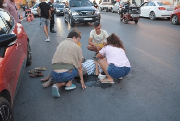 Kazay grd 112'den yardm istedi, yaral ei kt