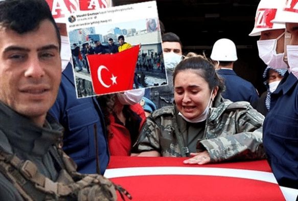 Kayseri'ye ehit atei dt