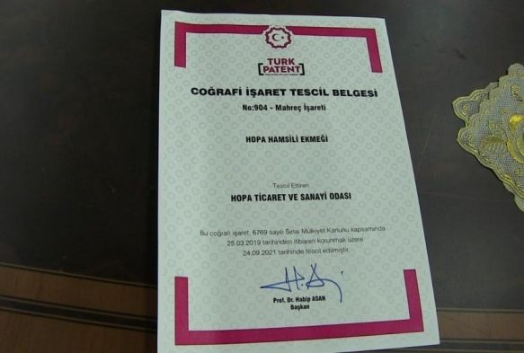 Hamsili ekmek artk tescilli