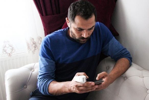 Bomba gibi patlayan powerbank parman kopard