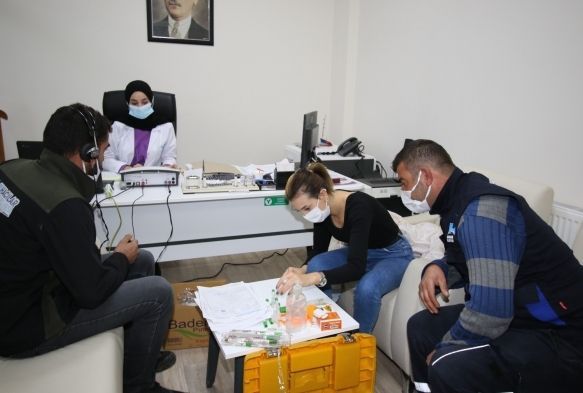 Haclar Belediyesi personeline salk taramas yapld