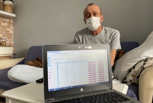 14 aydr karantinada, yaptrd 78 Covid-19 testi de pozitif kt