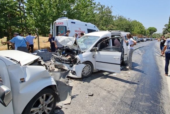 Kazada can pazarı: 1 ölü, 8 yaralı