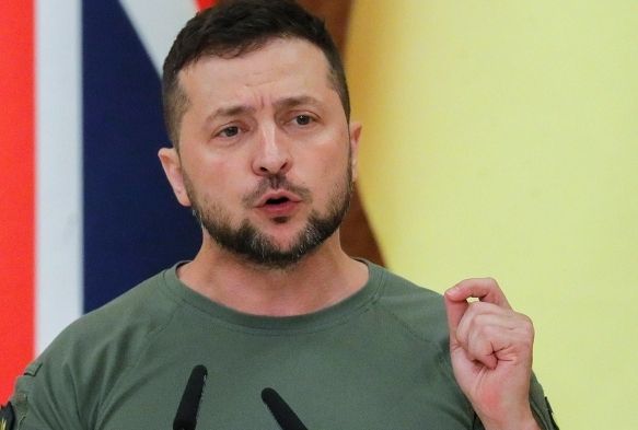 Zelenskiy'den teekkr