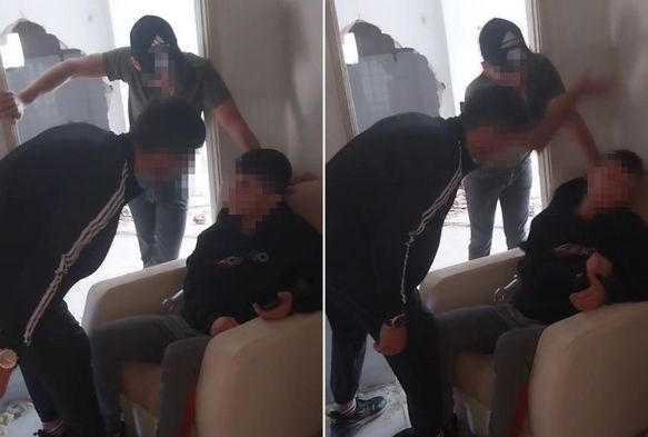 'Sevgilime yazdın' dedi, metruk binada darp etti