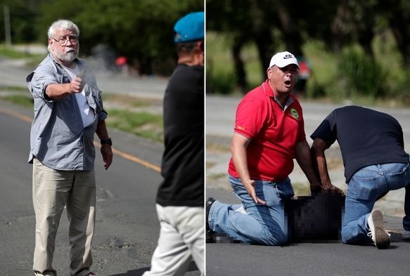 Yolu kapatan aktivistleri vurdu: 2 ölü